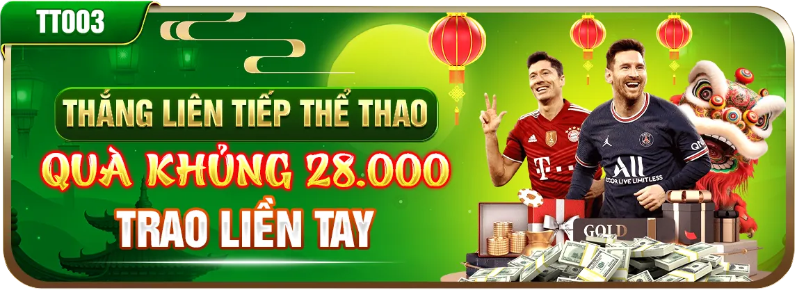 Banner khuyến mãi thể thao với các ưu đãi hấp dẫn
